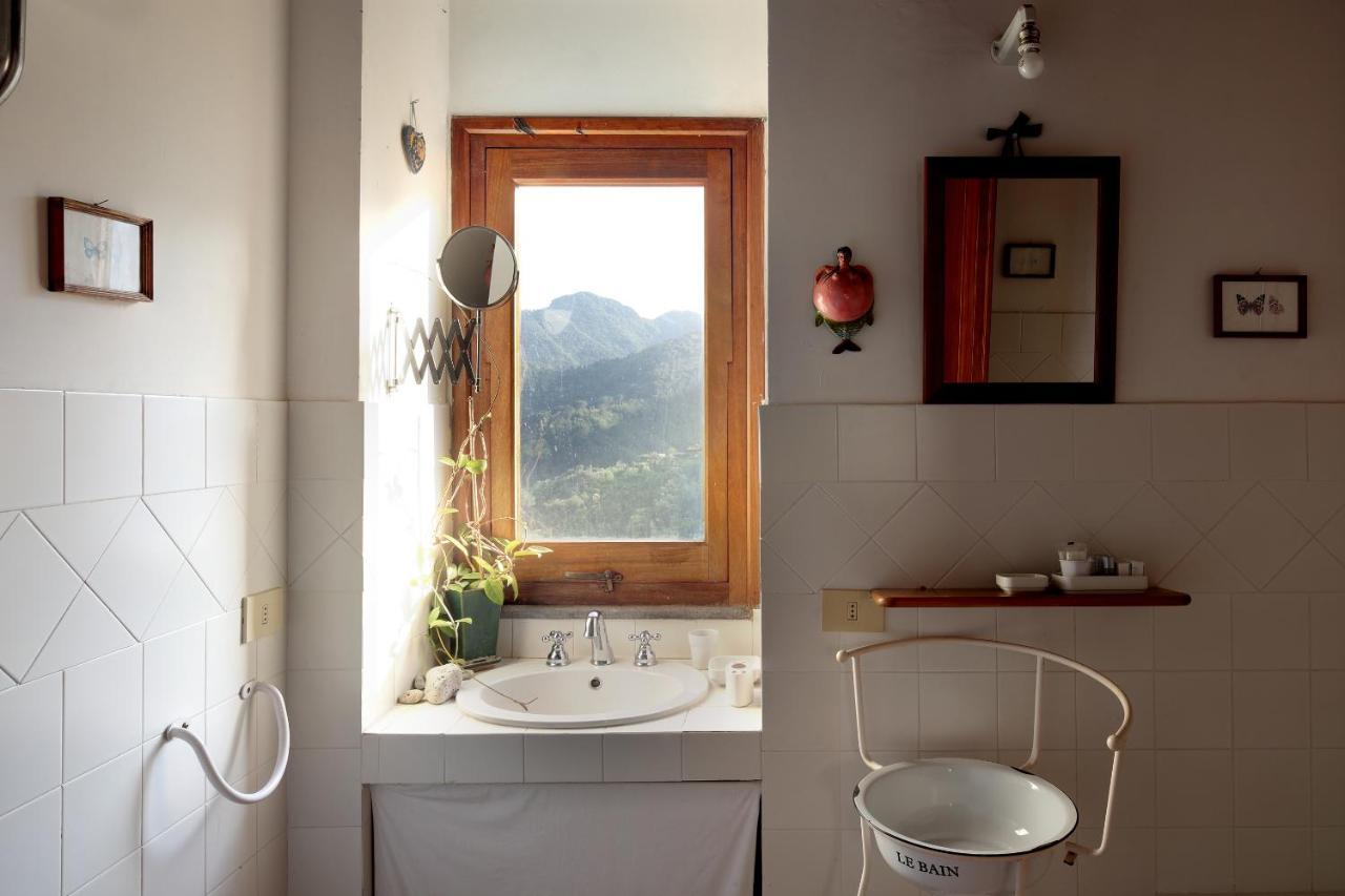 Pietra Rosa Bed & Breakfast Tramonti Bagian luar foto